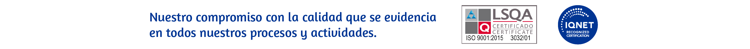 Certificación ISO