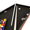 Imagen de Mesa de pool, con tejo y mini pong para mesa 3en1,con accesorios, de MDF, en caja