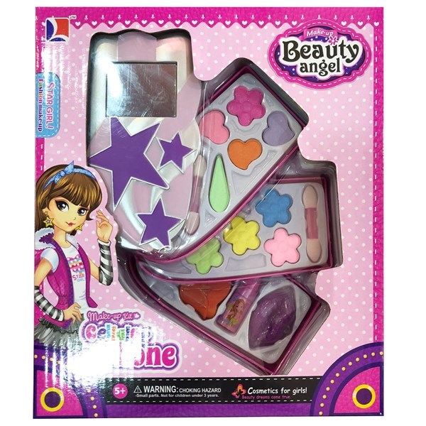 Imagen de Maquillaje infantil, petaca cuádruple, en caja, Beauty Angel autorizado MSP