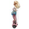 Imagen de Muñeca articulada, con hoverboard, control remoto y accesorios, 2+3AA, en caja