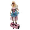 Imagen de Muñeca articulada, con hoverboard, control remoto y accesorios, 2+3AA, en caja