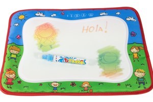 Imagen de Pizarra de tela con marcador de agua, en bolsa