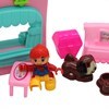 Imagen de Casa para muñecas, con muñecos y muebles, en caja