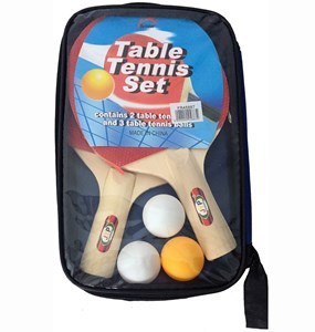 Imagen de Paletas de ping pong y 3 pelotas, en sobre de PVC