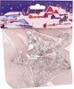Imagen de Adorno navideño estrella de alambre, 2 colores, en bolsa