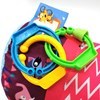 Imagen de Almohadón para bebé, didáctico, con 3 sonajeros, en bolsa