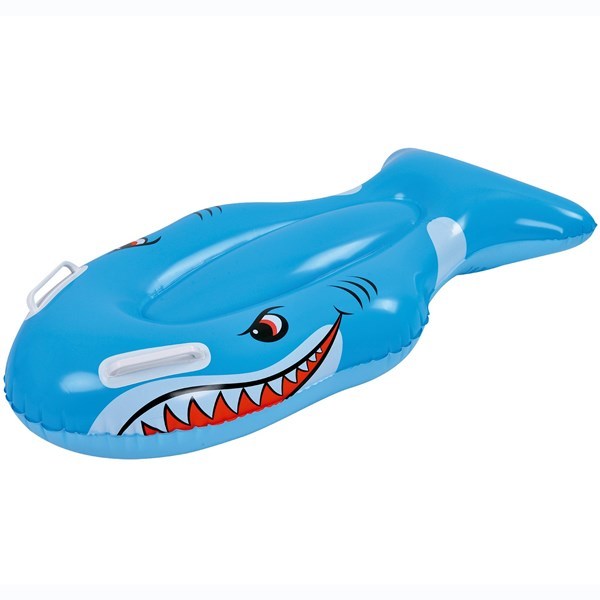 Imagen de Inflable  tiburón, con agarres, en bolsa, Jilong