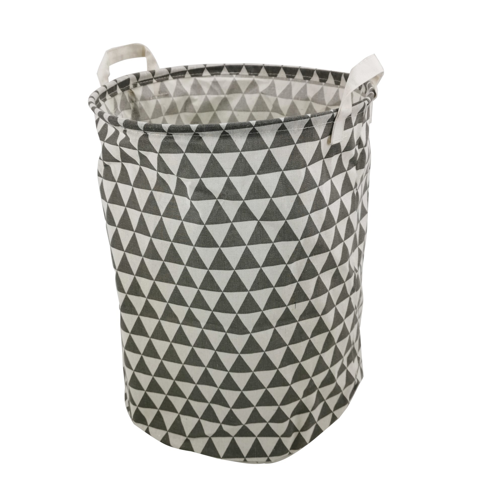 Pepeganga S.A.. Cesto para ropa, de tela, con asas, plegable, varios