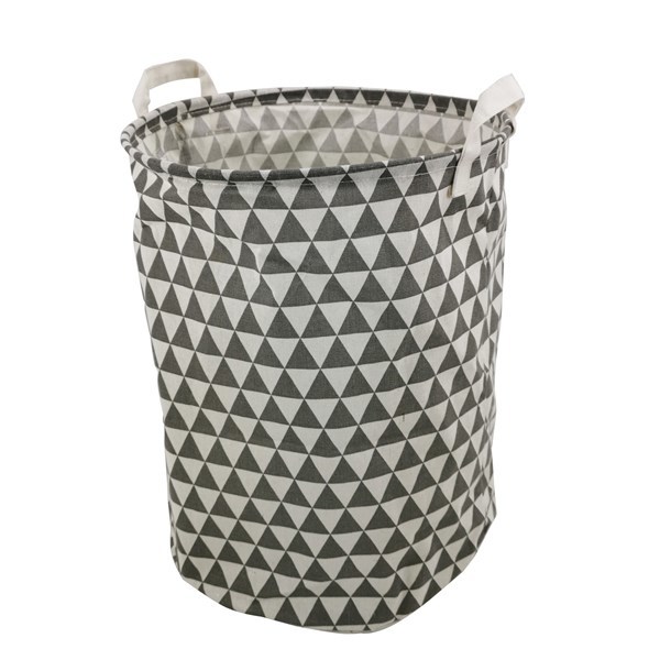 Pepeganga S.A.. Cesto para ropa, de tela, con asas, plegable, varios