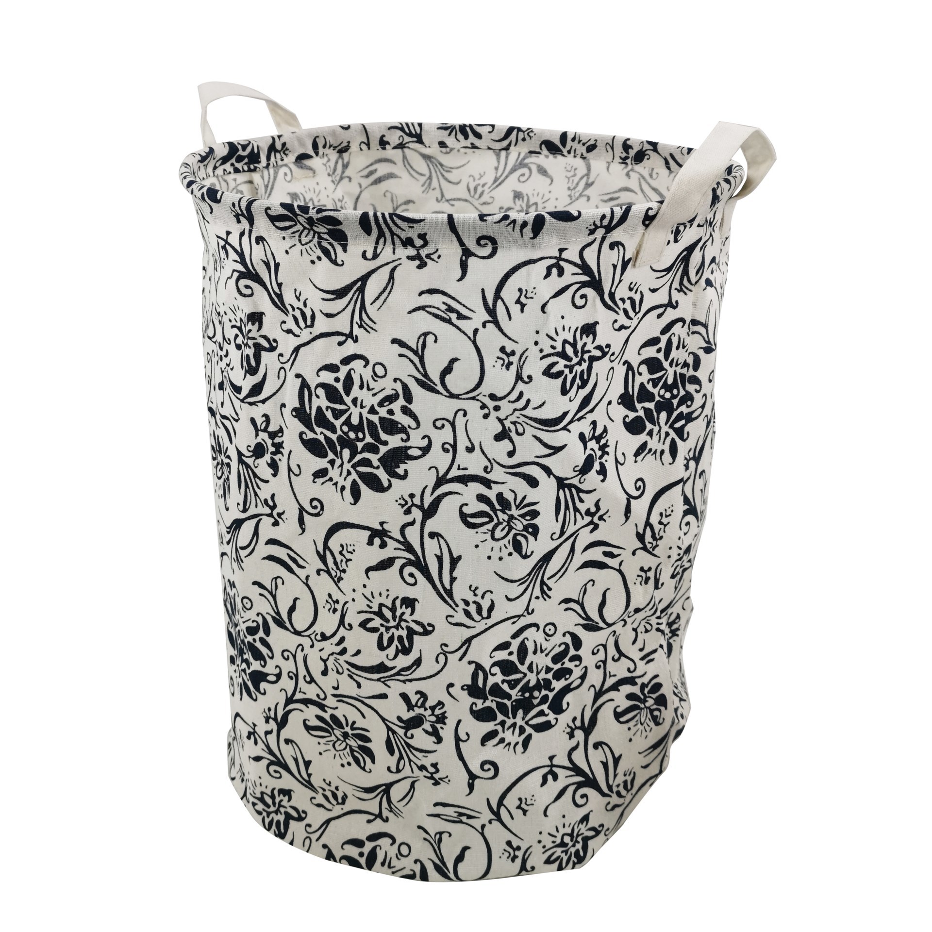 Pepeganga S.A.. Cesto para ropa, de tela, con asas, plegable, varios