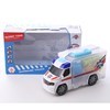 Imagen de Ambulancia con luz y sonido, valija con set de doctor 12 piezas, 2AA, en caja