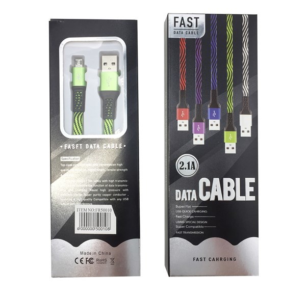 Imagen de Cable USB, en caja, varios colores