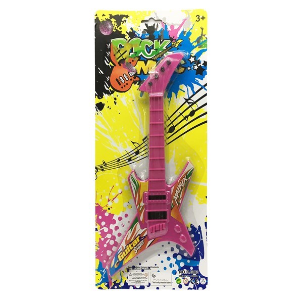 Imagen de Guitarra de plástico, en blister, varios colores