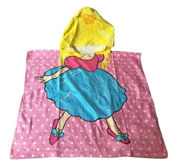 Imagen de Toalla infantil con capucha, en bolsa, varios diseños