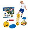 Imagen de Entrenador de fútbol, pelota inflador y base para rellenar, en caja
