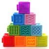 Imagen de Blocks x10, cubo de goma con chifle, con encastre, en caja