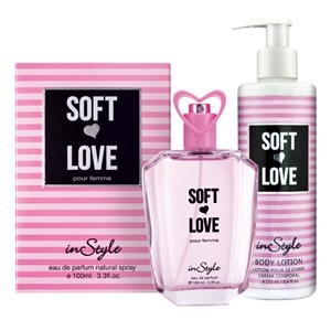 Imagen de Perfume 100ml y crema corporal 250ml, In Style, SOFT LOVE