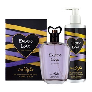 Imagen de Perfume 100ml y crema corporal 250ml, In Style, EXOTIC LOVE