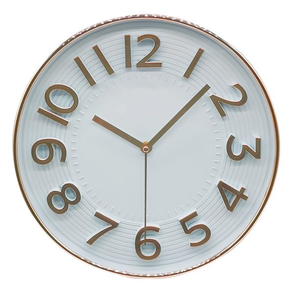 Imagen de Reloj de pared, 30cm de diámetro 2 colores, en caja
