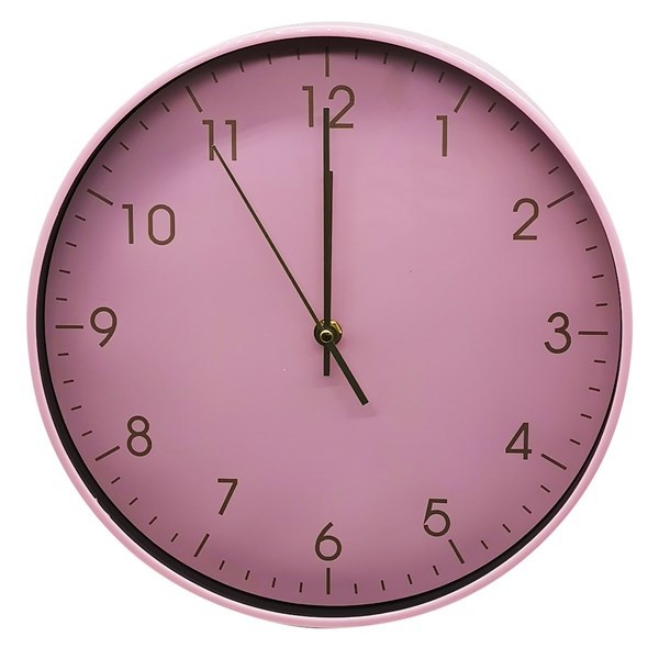 Imagen de Reloj de pared, 30cm de diámetro 4 colores, en caja