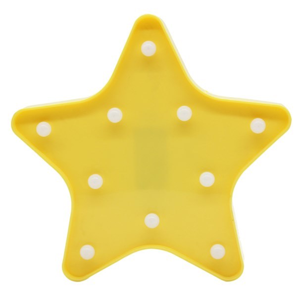Imagen de Lámpara led, diseño corona y estrella, 2AA