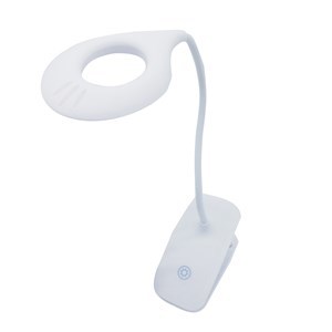 Imagen de Lámpara touch flexible, 16 led, recargable con cable USB, con pinza, en caja, varios colores