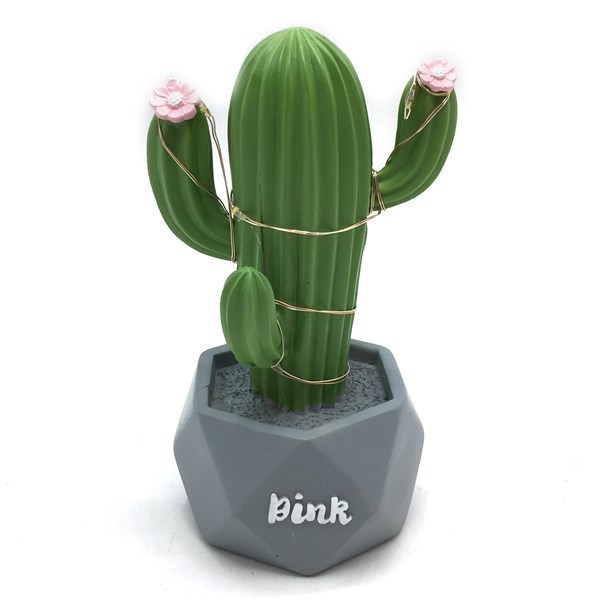 Imagen de Lámpara 7 leds, diseño cactus, en caja