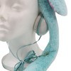 Imagen de Auricular vincha orejas de peluche CELESTE, con luces y movimiento de las orejas