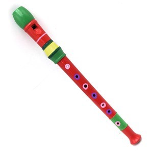 Imagen de Flauta dulce, de madera, varios colores