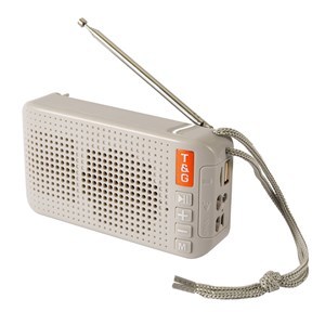Imagen de Parlante radio TG184 con panel solar linterna,BT5.0 USB, micro SD, T&G, en caja