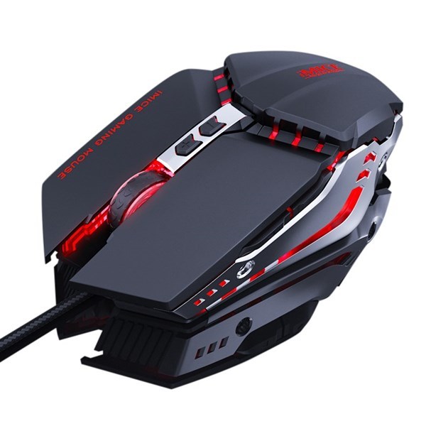Imagen de Mouse óptico gamer ergonómico T80 IMICE con cable, en caja