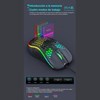 Imagen de Mouse óptico gamer RGB T98 IMICE con cable, en caja