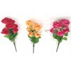 Imagen de Ramo de 7 rosas con flores chicas, PACK x2 ramos, varios colores