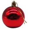 Imagen de Bolas navideñas x6, 5cm lisas rojas, en bolsa
