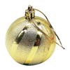 Imagen de Bolas navideñas x6, 5cm doradas, en bolsa