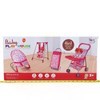 Imagen de Coche para muñecas de plástico, hamaca y baby silla, plegables, en caja