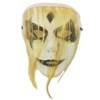 Imagen de Máscara de plástico con pelo