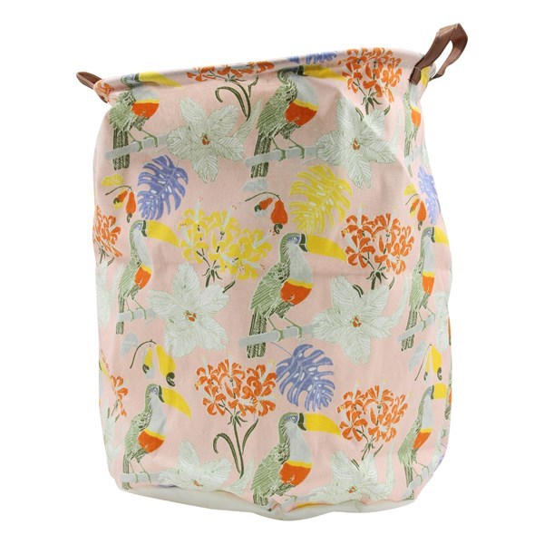 Pepeganga S.A.. Cesto de ropa cilíndrico con asas, varios diseños