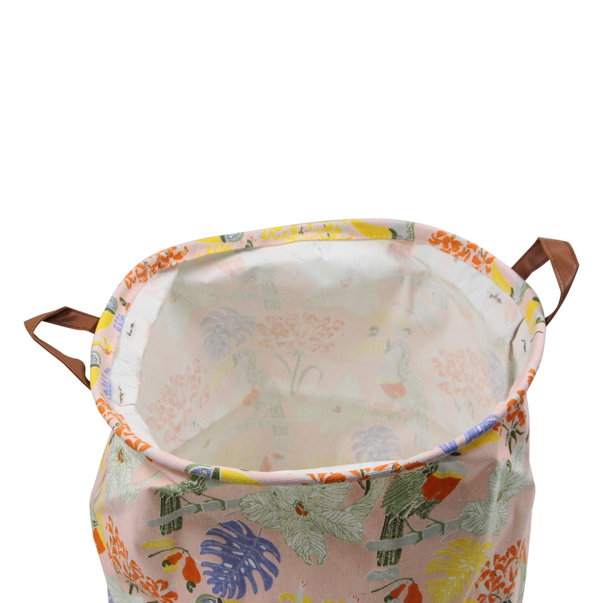 Pepeganga S.A.. Cesto de ropa cilíndrico con asas, varios diseños