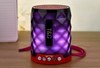Imagen de Parlante TG155, con luz,correa bluetooth 5.0 USB radio FM y micro SD, T&G varios colores, en caja