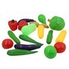 Imagen de Frutas y verduras grandes x18, en red