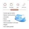 Imagen de Cuna cama para bebé ROSADO, portátil plegable con mosquitero, 2 colores