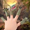Imagen de Títere de dedo dinosaurio, en cartón