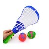 Imagen de Raqueta lacrosse de plástico con pelotas que absorben agua, en cartón