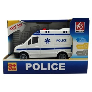Imagen de Ambulancia a fricción, con luz y sonido, en caja
