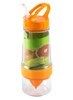 Imagen de Botella deportiva pico retráctil, con asa, con exprimidor, 750ml, en caja