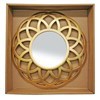 Imagen de Espejo decorativo 13cm, marco de plástico diámetro 25cm, en caja