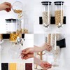 Imagen de Dispensador de cereales doble, de acrílico para amurar, con 2 tazas, en caja