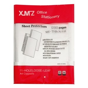 Imagen de Folios transparentes A4, bolsa x100