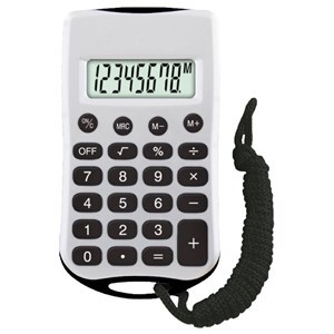 Imagen de Calculadora mini KENKO, con cordón, 8 dígitos, en caja